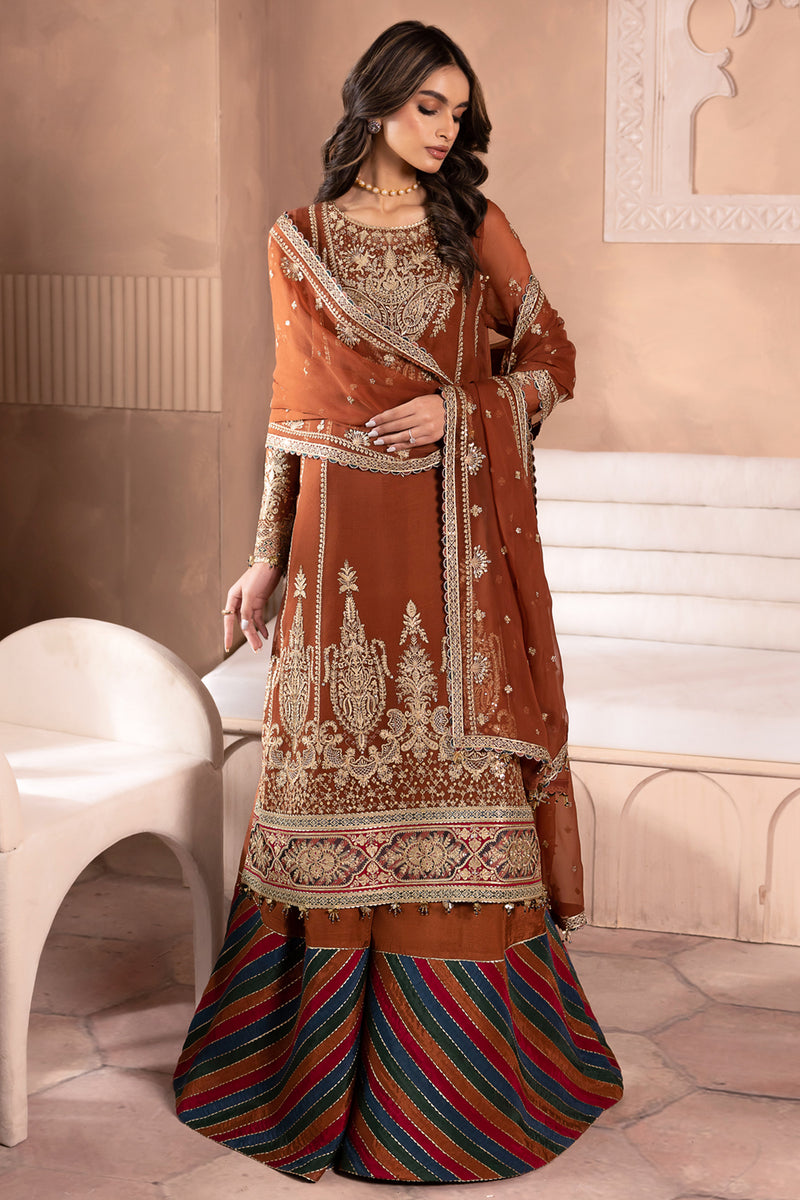 Jazmin | Formals Collection | CHIFFON UC-3040 - Pakistani Designer Dress - by Jazmin | Type: Formal - 100% Original at Saira Sultan
