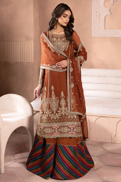 Jazmin | Formals Collection | CHIFFON UC-3040 - Pakistani Designer Dress - by Jazmin | Type: Formal - 100% Original at Saira Sultan