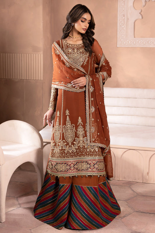 Jazmin | Formals Collection | CHIFFON UC-3040 - Pakistani Designer Dress - by Jazmin | Type: Formal - 100% Original at Saira Sultan