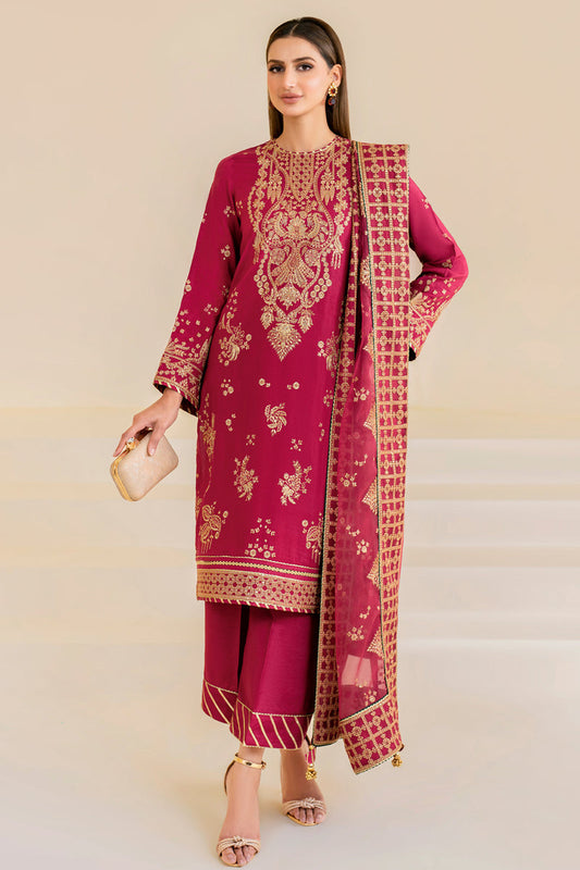 Jazmin | Formals Collection | Raw Silk UR-7022 - Pakistani Designer Dress - by Jazmin | Type: Formal - 100% Original at Saira Sultan