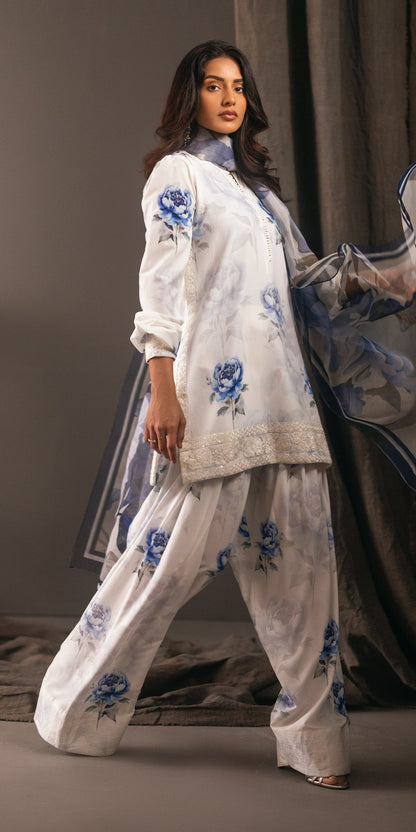 Erum Khan | Beyond Basic | RADIANT RHYTHM - Pakistani Designer Dress - by Erum Khan | Type: Ladies Clothes - 100% Original at Saira Sultan