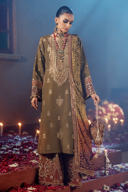 AJR Couture | The Silk Edition 25 | NOORAY XS Dull Gold Raw Silk