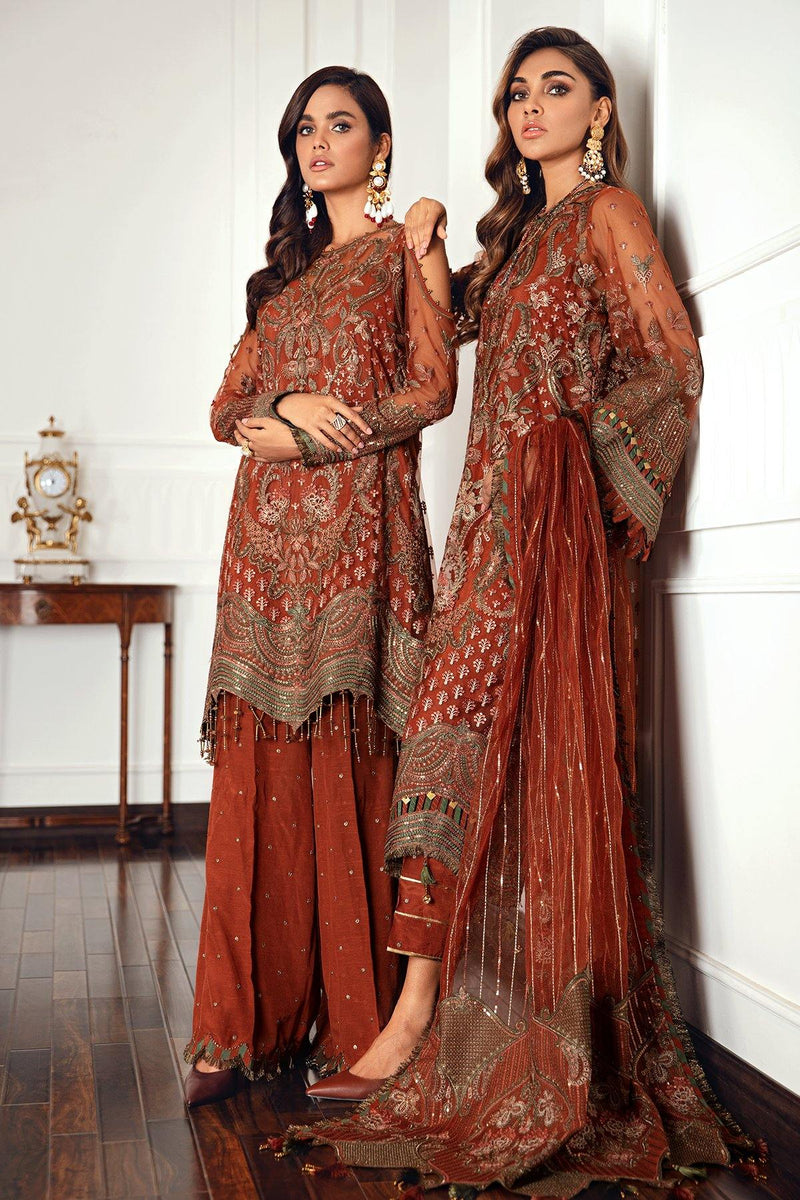 Jazmin | Formals Collection | NET UN-4018 - Pakistani Designer Dress - by Jazmin | Type: Formal - 100% Original at Saira Sultan