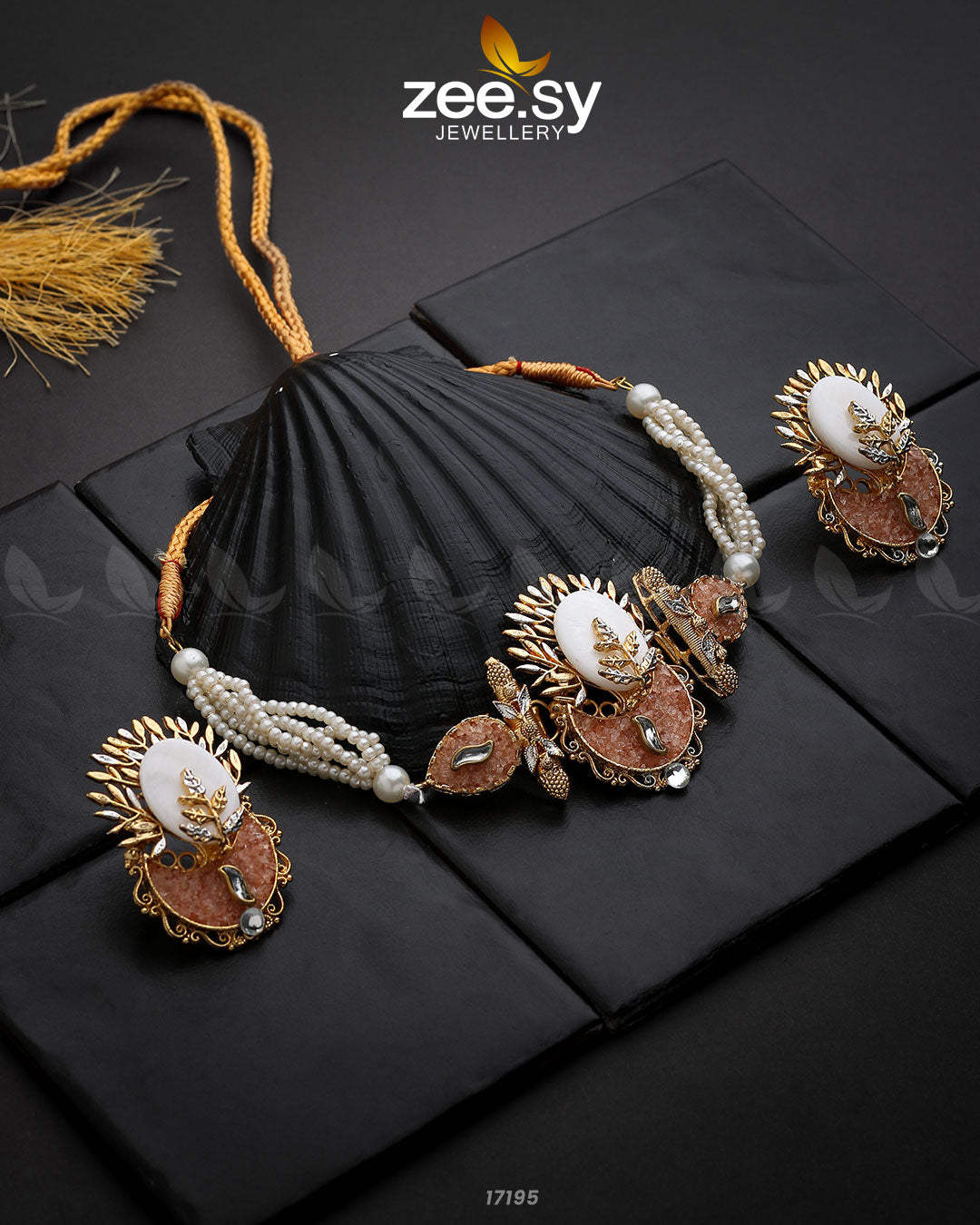 Beloved Adornments Necklace Champagne