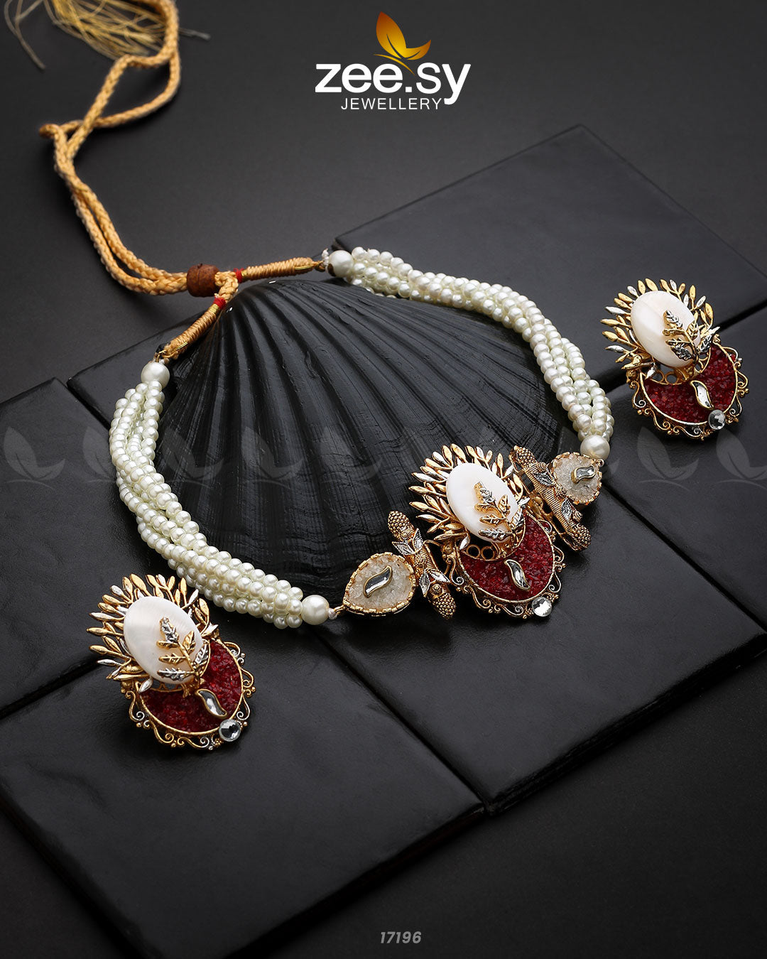 Beloved Adornments Necklace Red