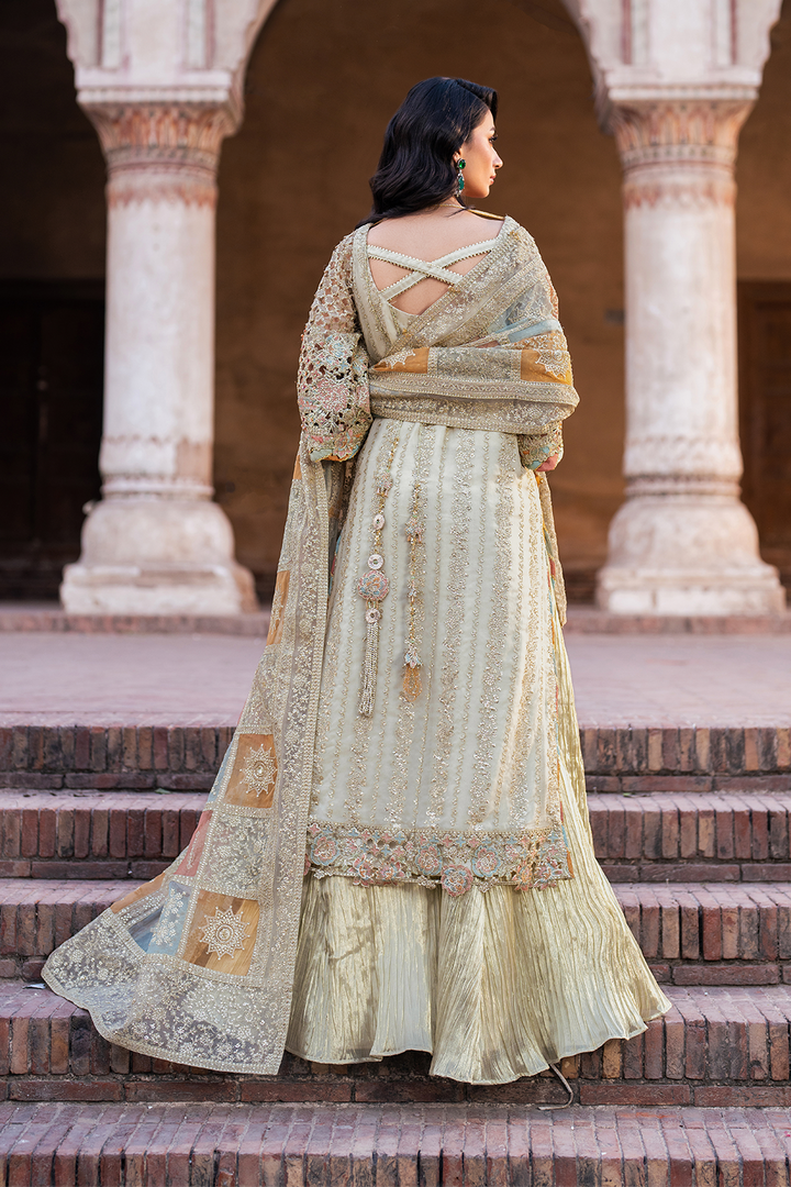 Iznik | Luxury Chiffon | ILC-02 L Apple Green Chiffon