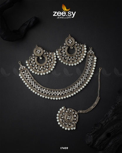 Gul-E-Rana Necklace Antique