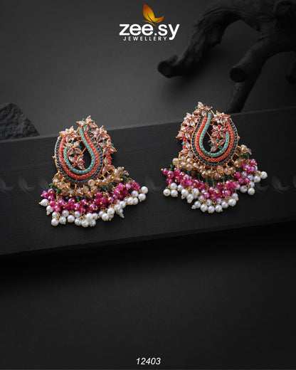 Mayuri Earings Champagne