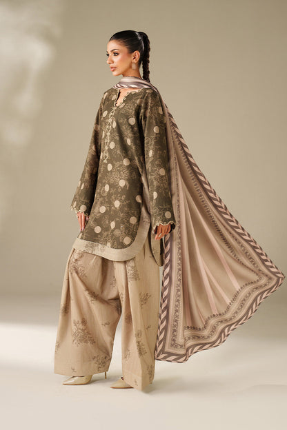 Iznik | Winter Chapter 25 | UE-565 Printed Khaddar by Iznik - Designer Dress - Type : Ladies Clothes - Available at Saira Sultan - 100% Original 