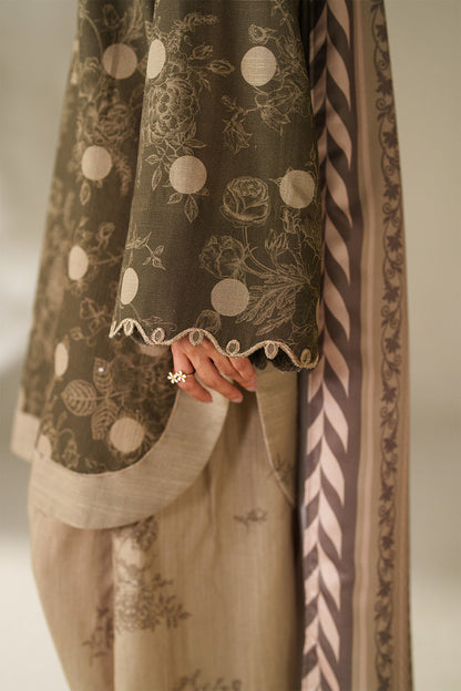 Iznik | Winter Chapter 25 | UE-565 Printed Khaddar by Iznik - Designer Dress - Type : Ladies Clothes - Available at Saira Sultan - 100% Original 