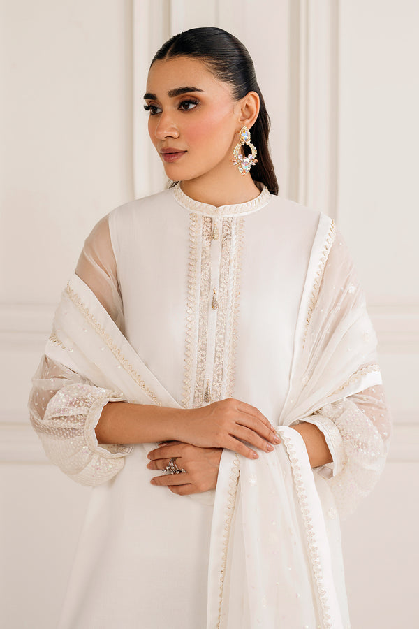 Baroque | Luxury Pret 25 | EMBROIDERED CHIFFON PR-1135 - Pakistani Designer Dress - by Baroque - Type : Ladies Clothes - 100% Original at Saira Sultan