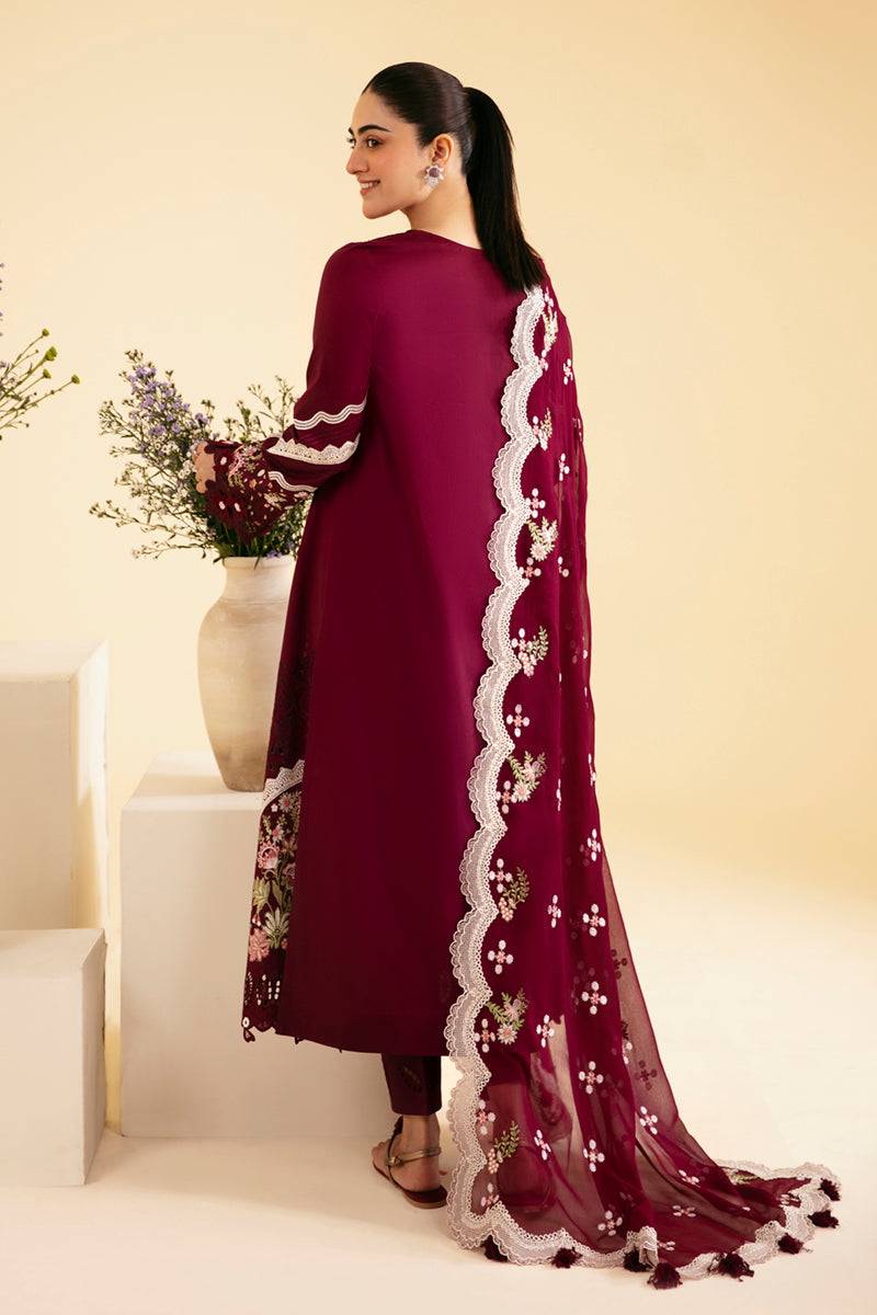 Qalamkar | Qlinekari Luxury Lawn | SQ-11 ZENAL - Pakistani Designer Dress - by Qalamkar | Type: Luxury - 100% Original at Saira Sultan