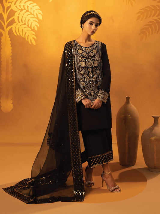 Faiza Faisal | Signature Pret Eid Edit | Elke - Pakistani Designer Dress - by Faiza Faisal | Type: Luxury - 100% Original at Saira Sultan