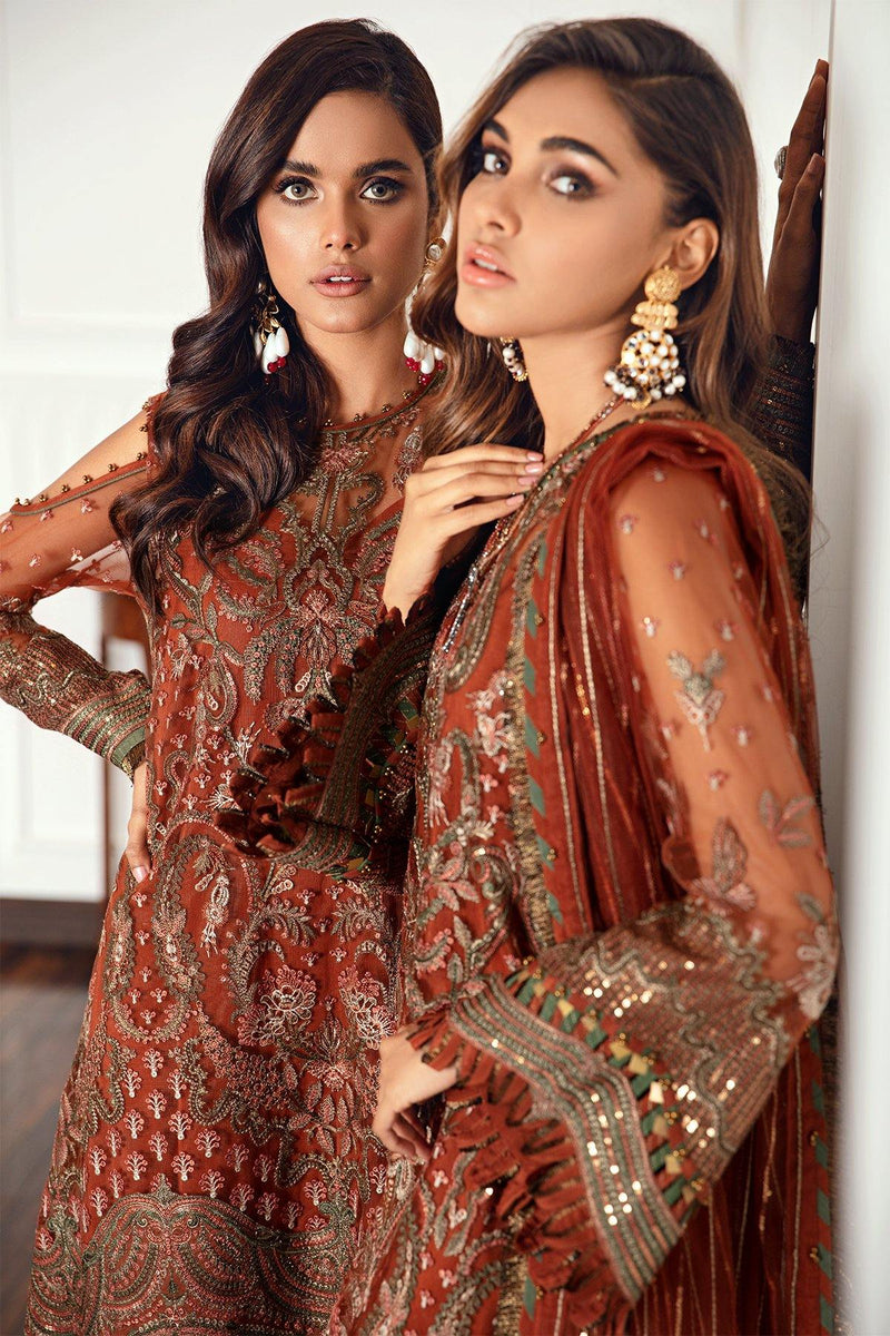 Jazmin | Formals Collection | NET UN-4018 - Pakistani Designer Dress - by Jazmin | Type: Formal - 100% Original at Saira Sultan