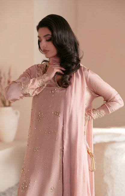 Ajr Couture | Symphony Luxe Festive 25 | Aurelia XL Tea Pink Shimmer