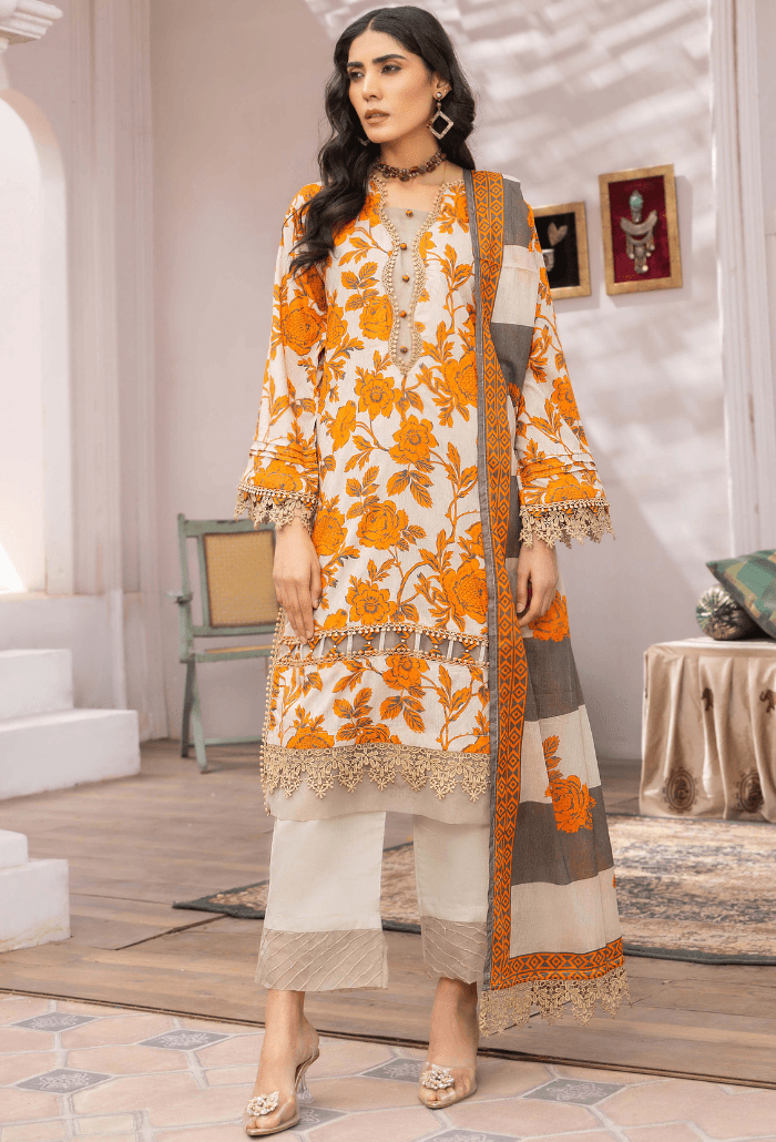 Humdum | Rang e Noor SS 24 | D06 - Pakistani Designer Dress - by HumDum | Type: Casuals - 100% Original at Saira Sultan