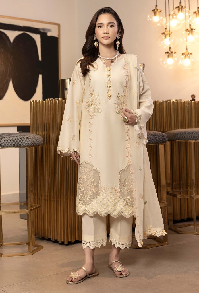 Humdum | Dilkash 25 | Dilkash - D07 XS Cream Lawn