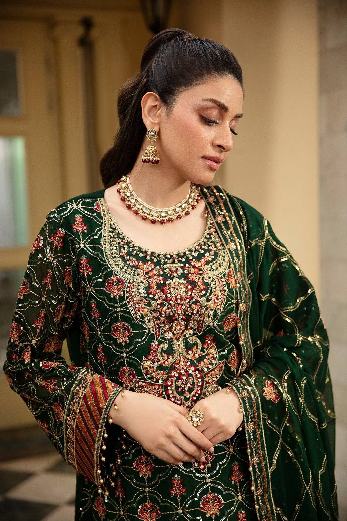 Raeesa Premium | Dehleez Formals | Dl 1038 - Pakistani Designer Dress - by Raeesa Premium - Type : Ladies Clothes - 100% Original at Saira Sultan