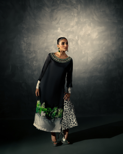 Vasal | Zyra Luxe Pret 26 | Noir Amber - Pakistani Designer Dress - by Vasal - Type : Ladies Clothes - 100% Original at Saira Sultan