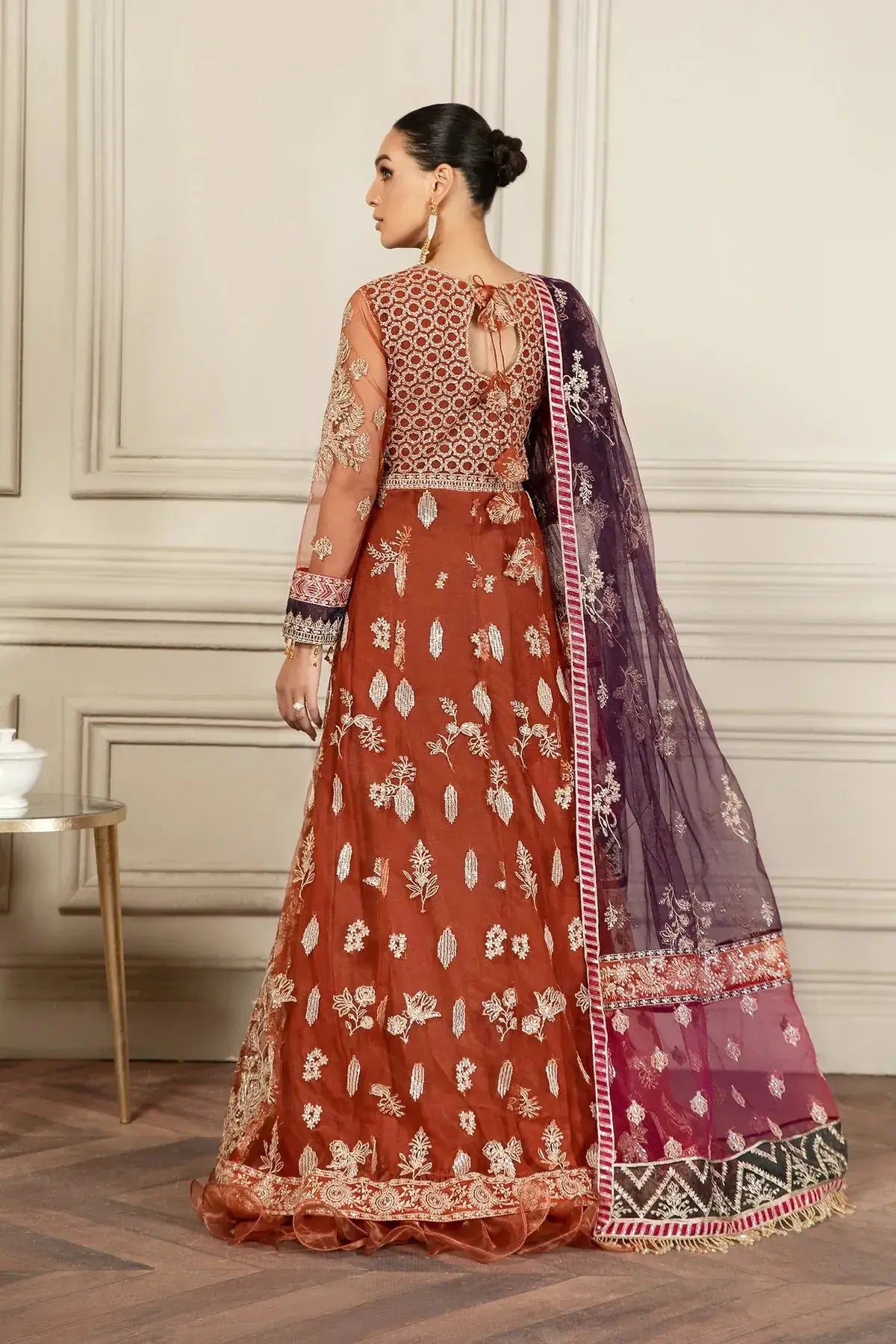 Zarif | Mehroz Formals | AMBER - Pakistani Designer Dress - by Zarif | Type: Formal - 100% Original at Saira Sultan