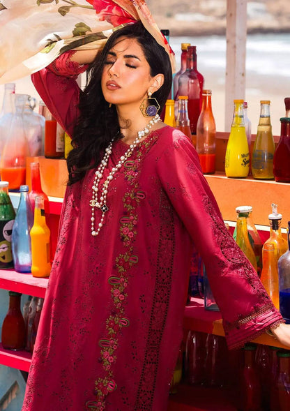 Elaf Premium | Hai Kuch Festive Lawn 24 | EHK-05 Naaz - Pakistani Designer Dress - by Elaf Premium | Type: Luxury - 100% Original at Saira Sultan