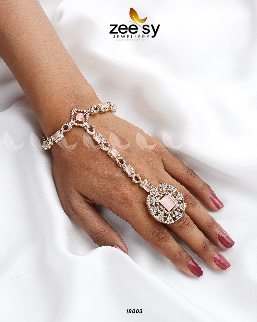 Delicate Anja Accessories Golden Mint Pink
