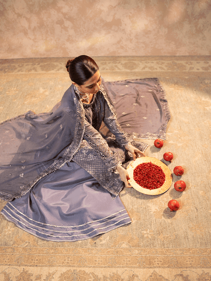 Zebtan | Zeenat Festive Collection | ZN-08 - Pakistani Designer Dress - by Zebtan | Type: Luxury - 100% Original at Saira Sultan