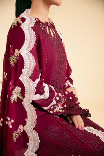 Qalamkar | Qlinekari Luxury Lawn | SQ-11 ZENAL - Pakistani Designer Dress - by Qalamkar | Type: Luxury - 100% Original at Saira Sultan