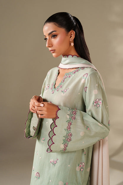 Iznik | Winter Chapter 25 | UE-563 Printed Khaddar by Iznik - Designer Dress - Type : Ladies Clothes - Available at Saira Sultan - 100% Original 