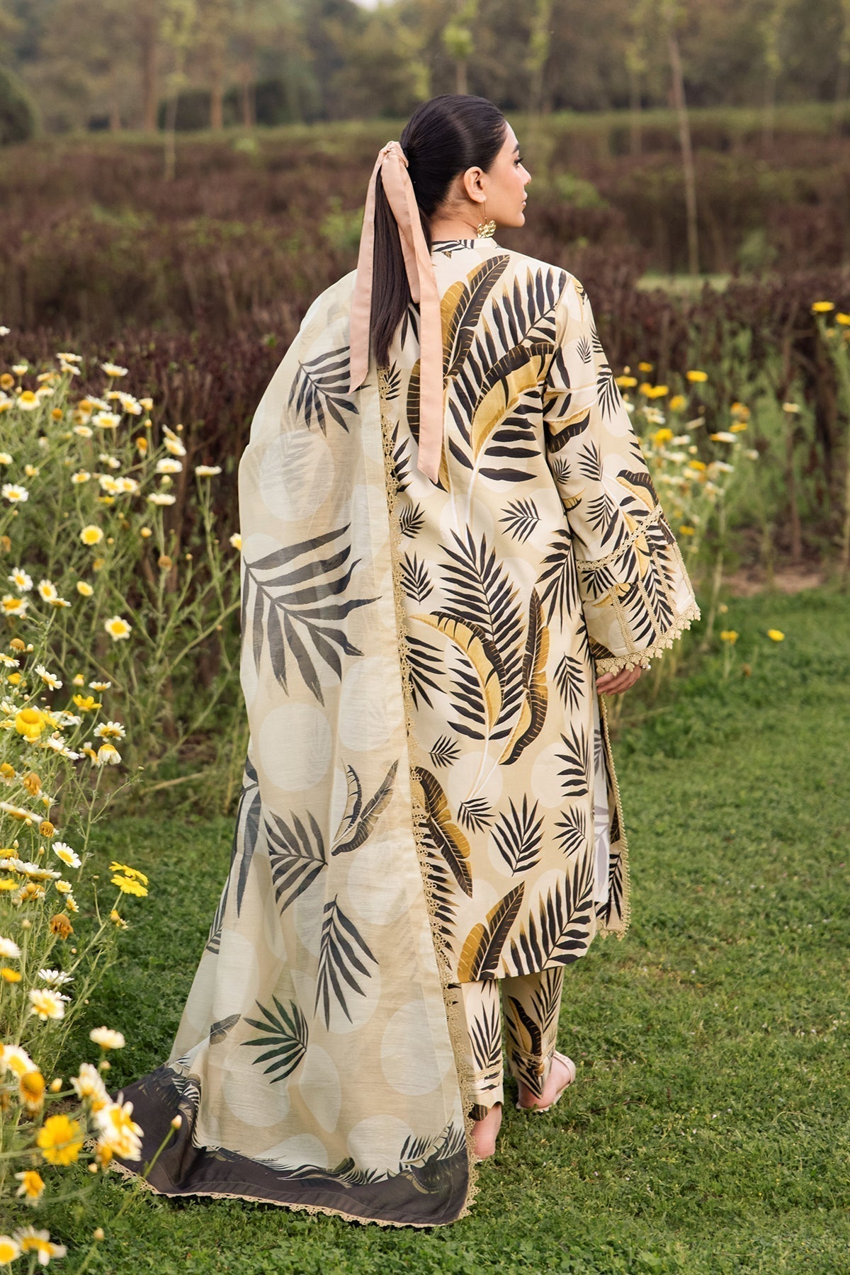 Alizeh | Sheen Lawn Prints 24 | DAFFODIL - Pakistani Designer Dress - by Alizeh | Type: Casuals - 100% Original at Saira Sultan