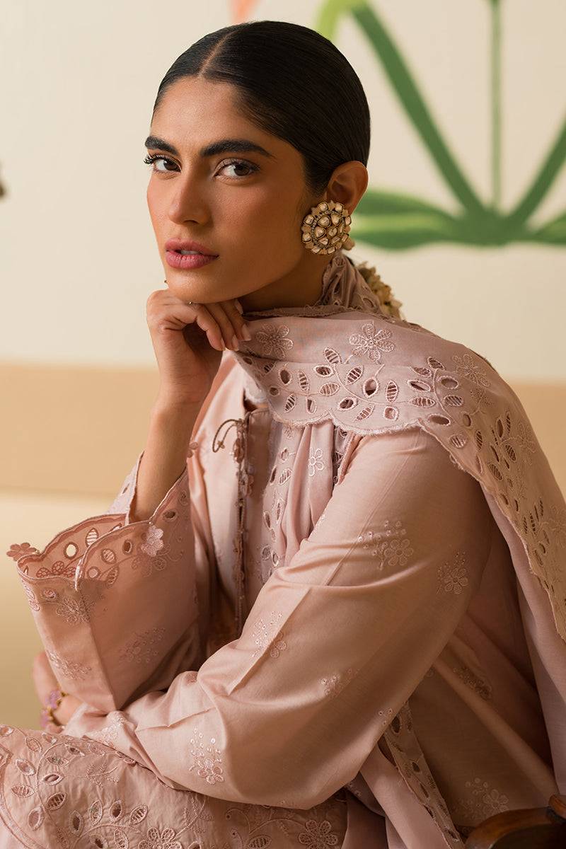 Cross Stitch | Chikankari Lawn Collection | P-04 - Pakistani Designer Dress - by Cross Stitch | Type: Luxury - 100% Original at Saira Sultan