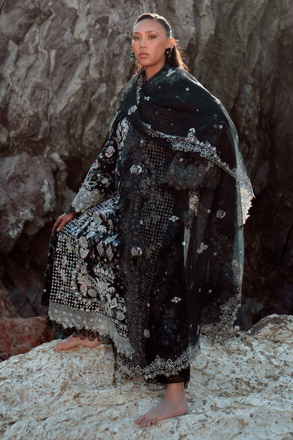 Afrozeh | Summer Together 25 | Saffron Jasper L Black Lawn
