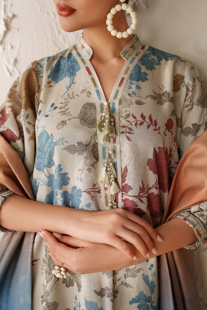 Baroque | Luxury Pret 25 | UF-4300 by Baroque - Designer Dress - Type : Ladies Clothes - Available at Saira Sultan - 100% Original 