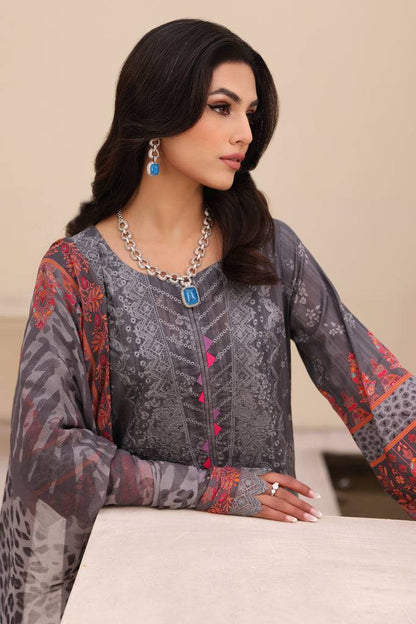 Charizma | Naranji Embroidered Lawn 24 | CN4-006 - Pakistani Designer Dress - by Charizma | Type: Luxury - 100% Original at Saira Sultan