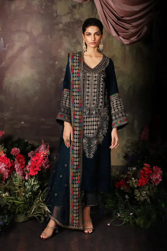 Charizma | Signora Velvet 23 | CVT3-05 - Pakistani Designer Dress - by Charizma | Type: Formal - 100% Original at Saira Sultan
