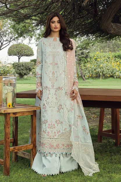 Qalamkar | Festive Lawn 2024 | PS-01 ALIZAY - Pakistani Designer Dress - by Qalamkar | Type: Luxury - 100% Original at Saira Sultan