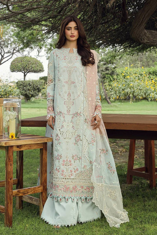 Qalamkar | Festive Lawn 2024 | PS-01 ALIZAY - Pakistani Designer Dress - by Qalamkar | Type: Luxury - 100% Original at Saira Sultan