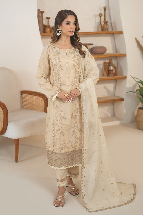 Declare | Eid Collection 25 | PB01076 S Ivory Lawn
