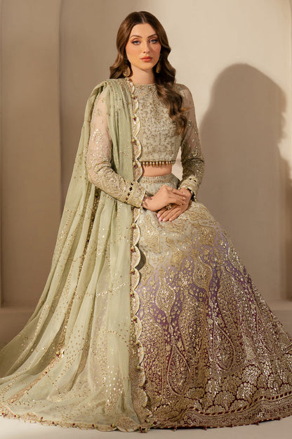 Jazmin | Wedding Formals | WF'25-09 Custom Size Mint Green Chiffon