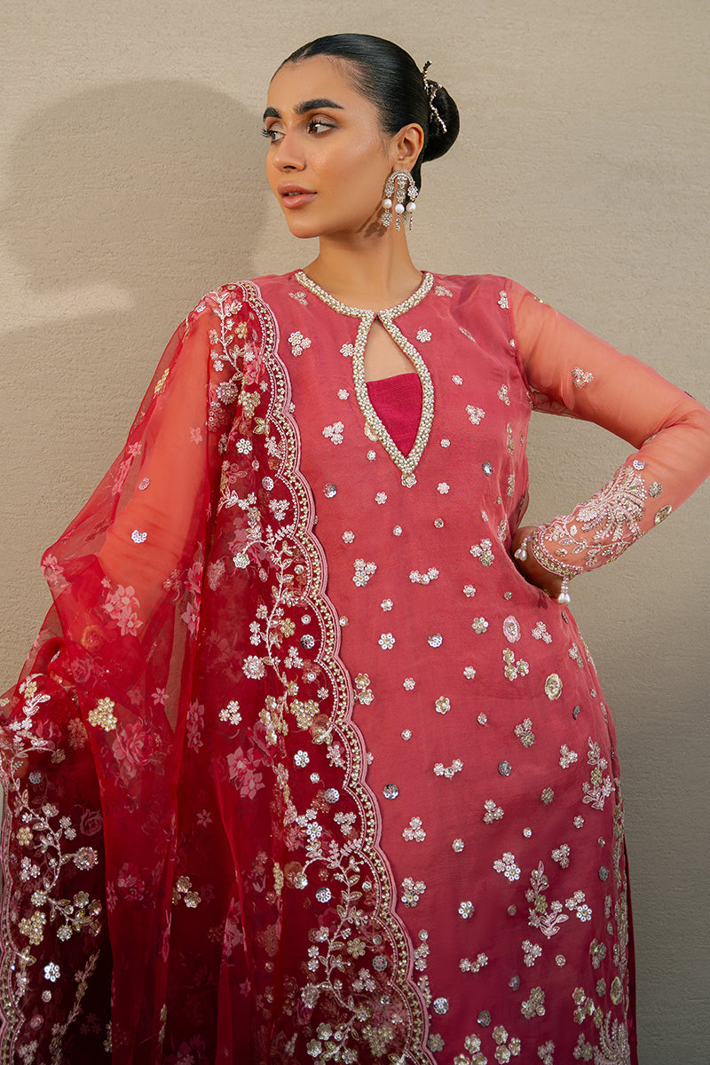 Cross Stitch | Wedding Collection 24 | CRIMSON FIRE - Pakistani Designer Dress - by Cross Stitch | Type: Formal - 100% Original at Saira Sultan