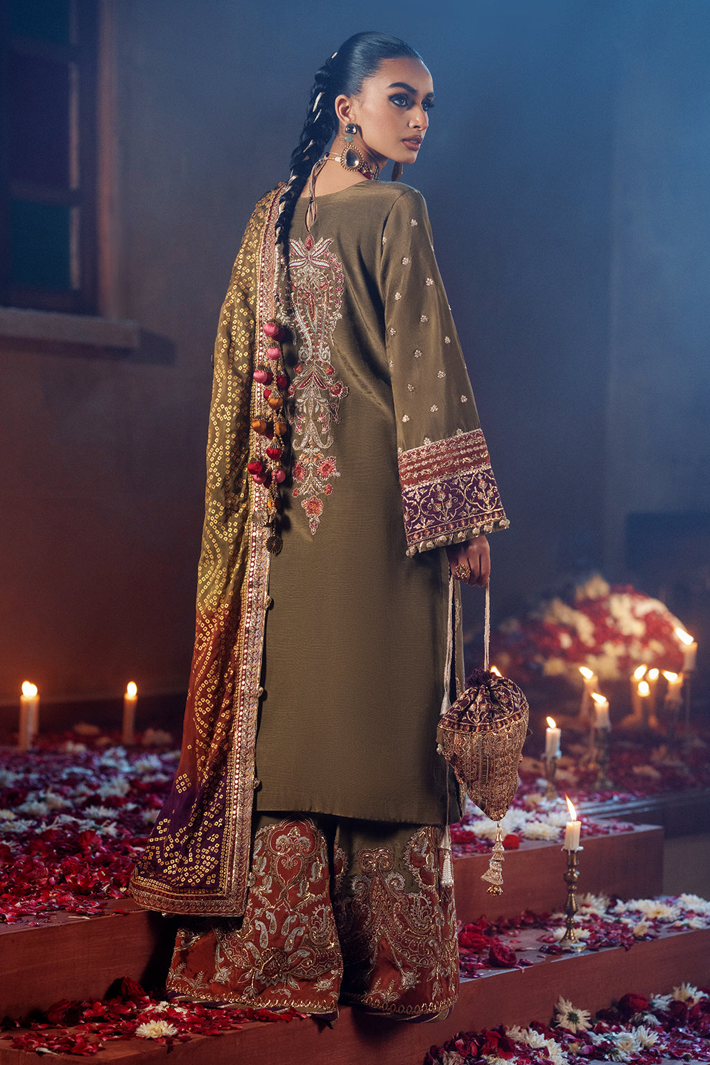 AJR Couture | The Silk Edition 25 | NOORAY S Dull Gold Raw Silk