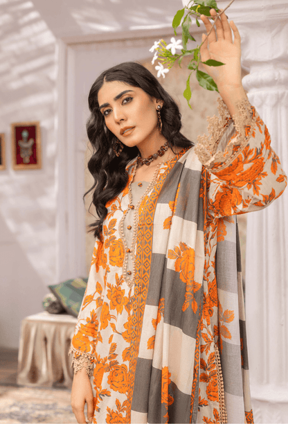 Humdum | Rang e Noor SS 24 | D06 - Pakistani Designer Dress - by HumDum | Type: Casuals - 100% Original at Saira Sultan