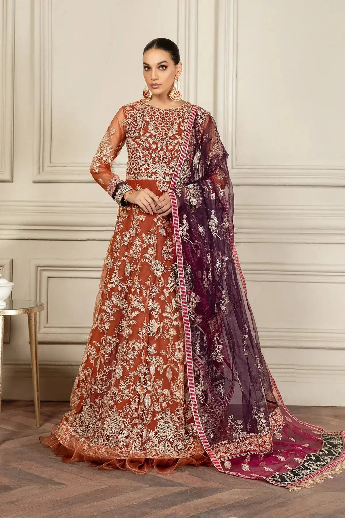 Zarif | Mehroz Formals | AMBER - Pakistani Designer Dress - by Zarif | Type: Formal - 100% Original at Saira Sultan