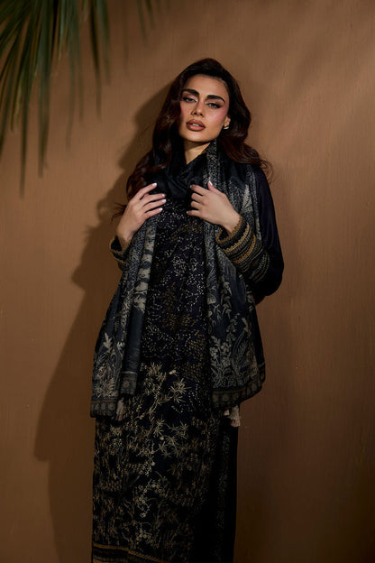 Sobia Nazir | Winter Shawl 25 | Design 1A by Sobia Nazir - Designer Dress - Type : Ladies Clothes - Available at Saira Sultan - 100% Original 