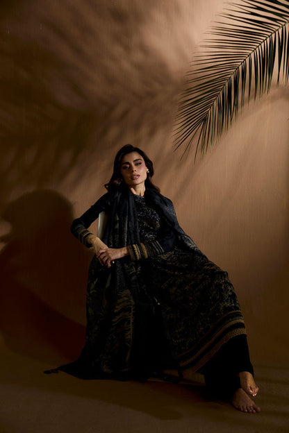 Sobia Nazir | Winter Shawl 25 | Design 1A by Sobia Nazir - Designer Dress - Type : Ladies Clothes - Available at Saira Sultan - 100% Original 