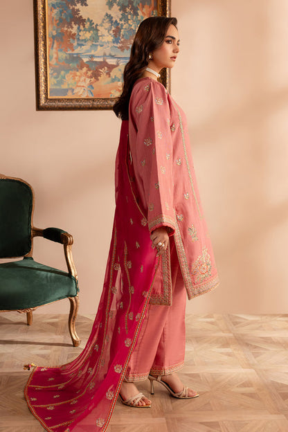 Emaan Adeel | Rangrez Collection | SOHNI XL Pink Khaddar