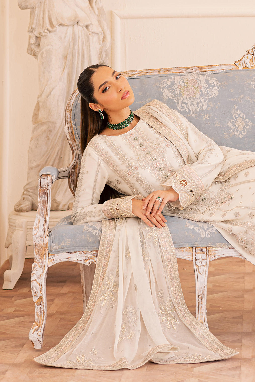 Emaan Adeel I Suave Luxury Formals I EZELLE - Pakistani Designer Dress - by Emaan Adeel - Type : Ladies Clothes - 100% Original at Saira Sultan