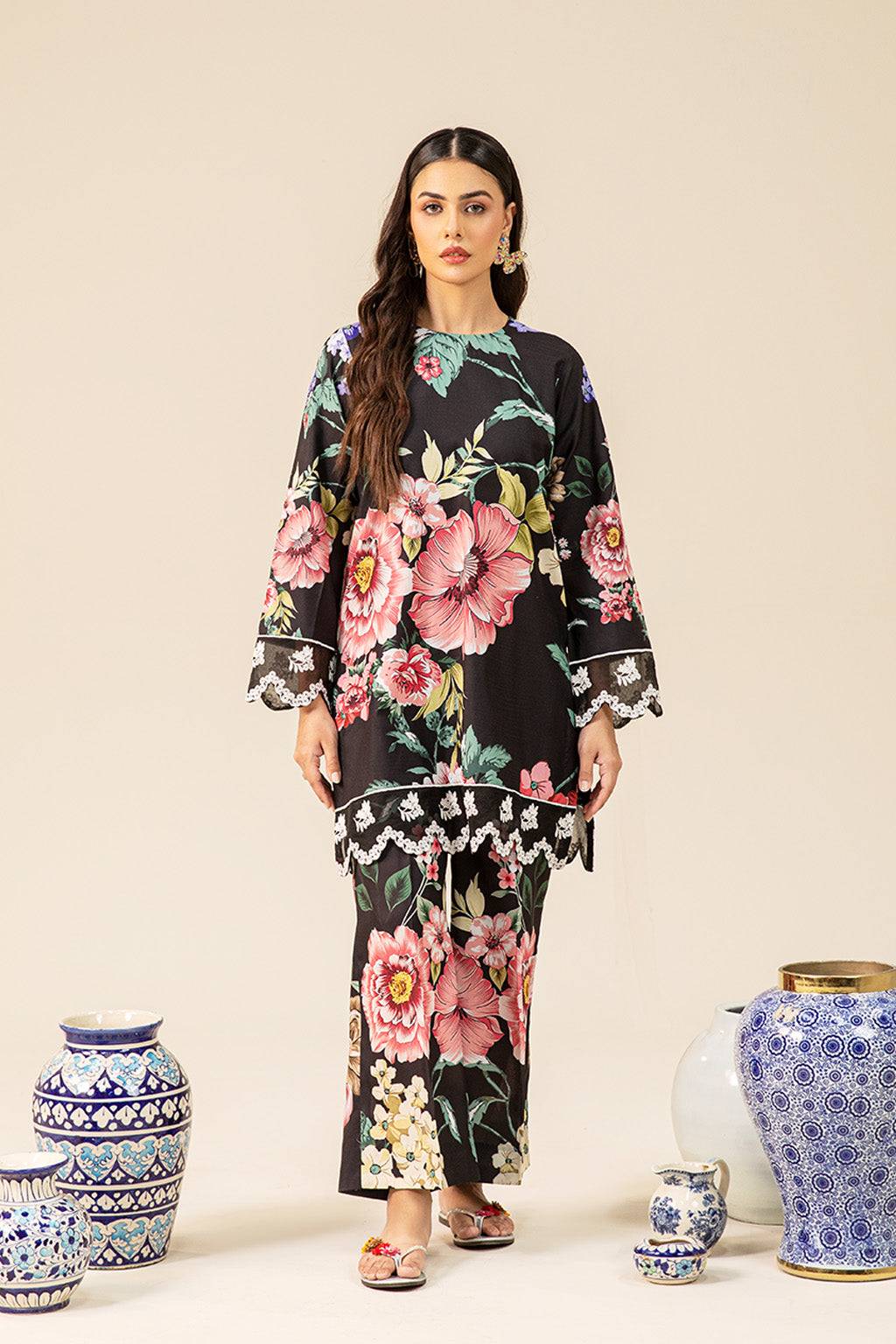 Meeral | Co Ords Sets | MBC-009 - Pakistani Designer Dress - by Meeral | Type: Ladies Clothes - 100% Original at Saira Sultan