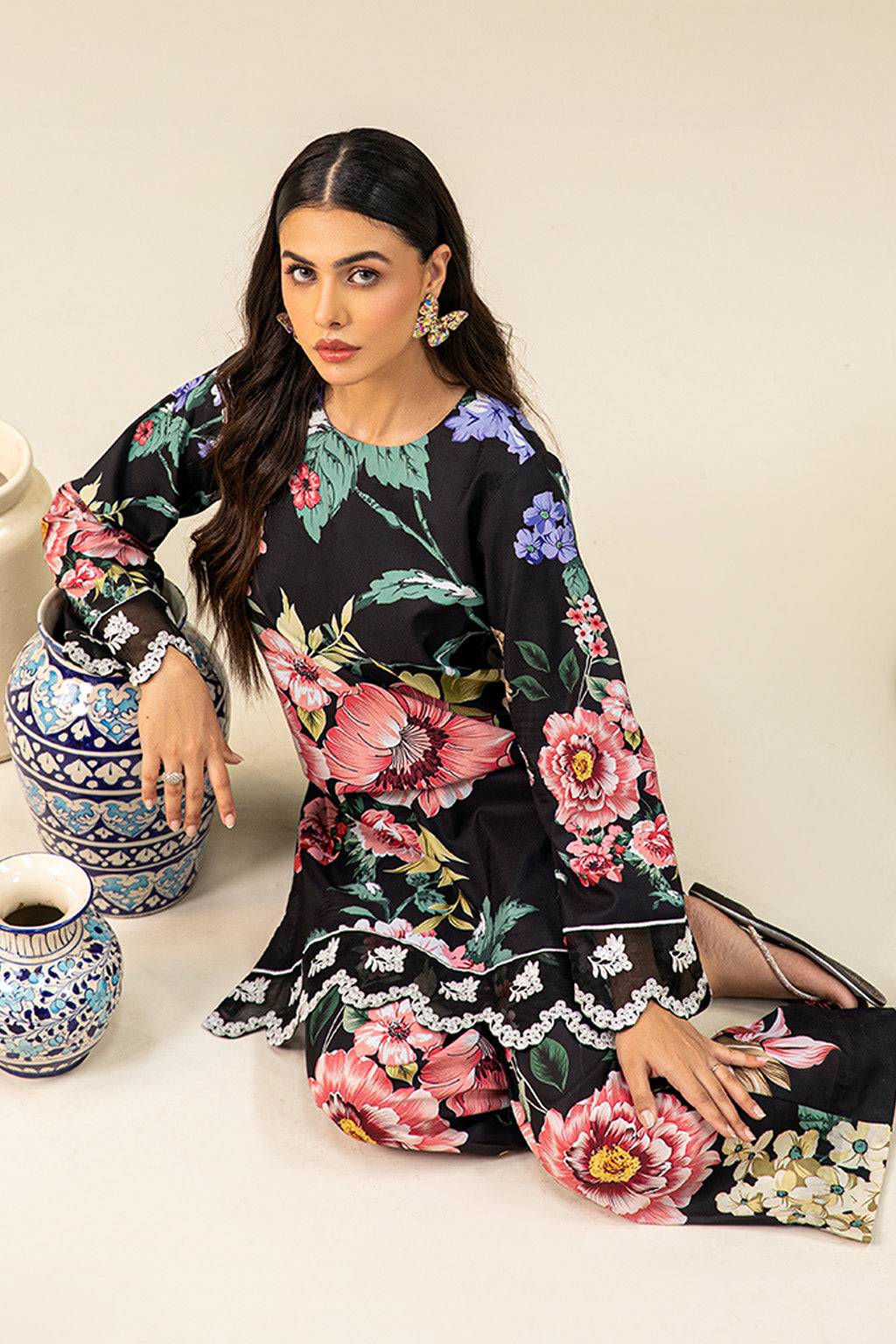 Meeral | Co Ords Sets | MBC-009 - Pakistani Designer Dress - by Meeral | Type: Ladies Clothes - 100% Original at Saira Sultan