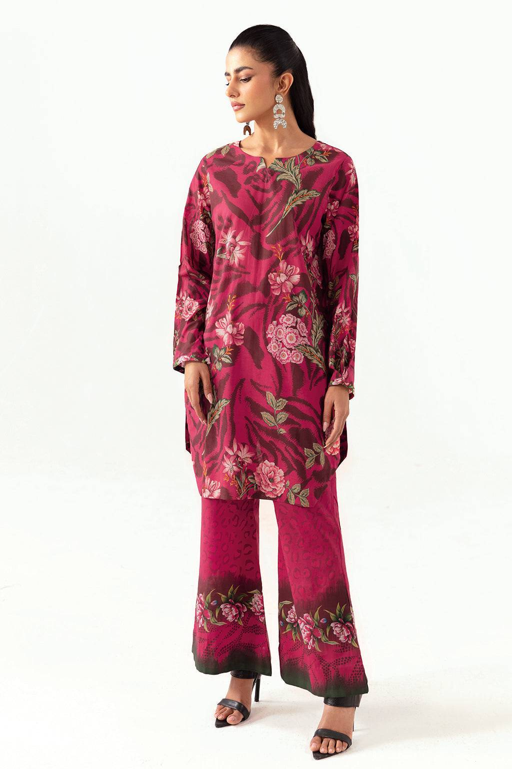 Ramsha | Pinted Lawn | RP-102 - Pakistani Designer Dress - by Ramsha | Type: Casuals - 100% Original at Saira Sultan